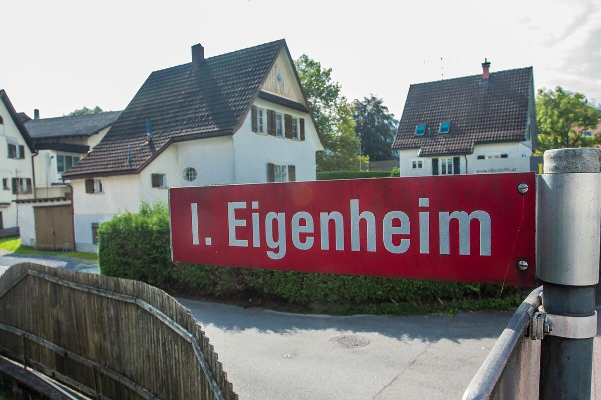 Der Traum vom Eigenheim lebt: In Vorarlberg haben im vergangenen Jahr wieder deutlich mehr Immobilien ihre Besitzer gewechselt. ⇒VN/Steurer