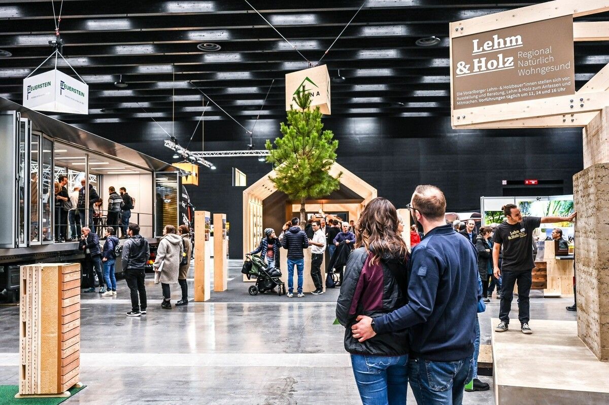 Die 13. com:bau in Dornbirn bietet bis einschließlich Sonntag einen guten Überblick über die Welt des Bauens. ⇒MD/Mittelberger (2)