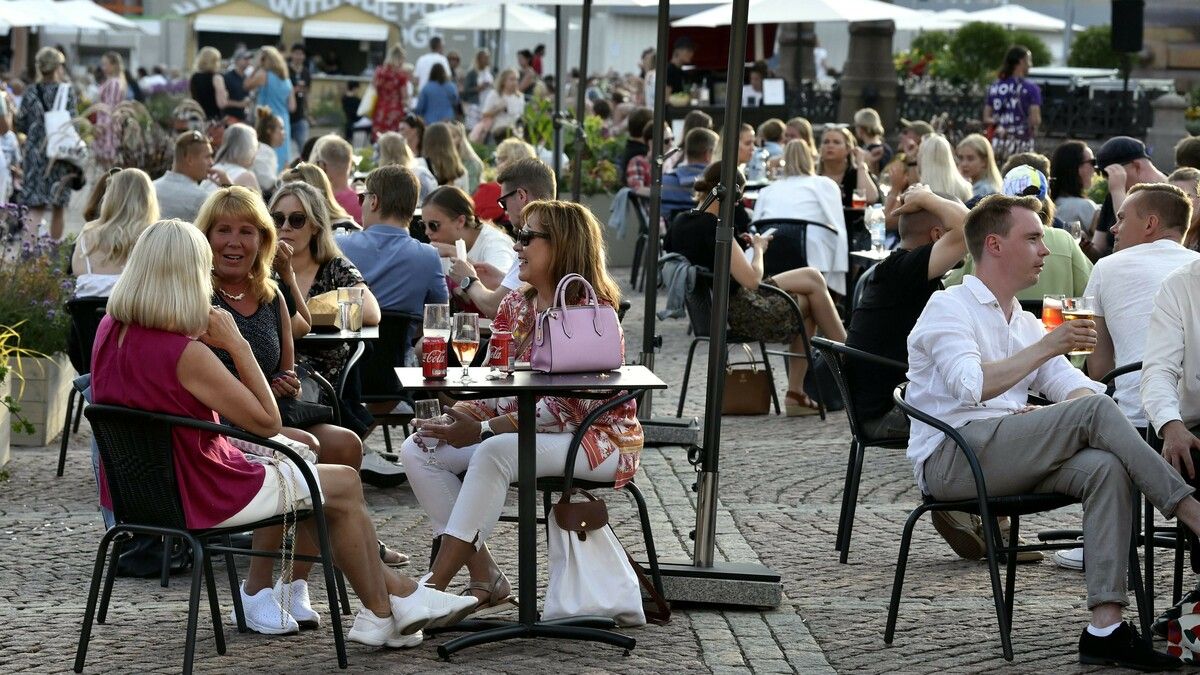 Die Finnen sind das glücklichste Volk der Welt.⇒AFP