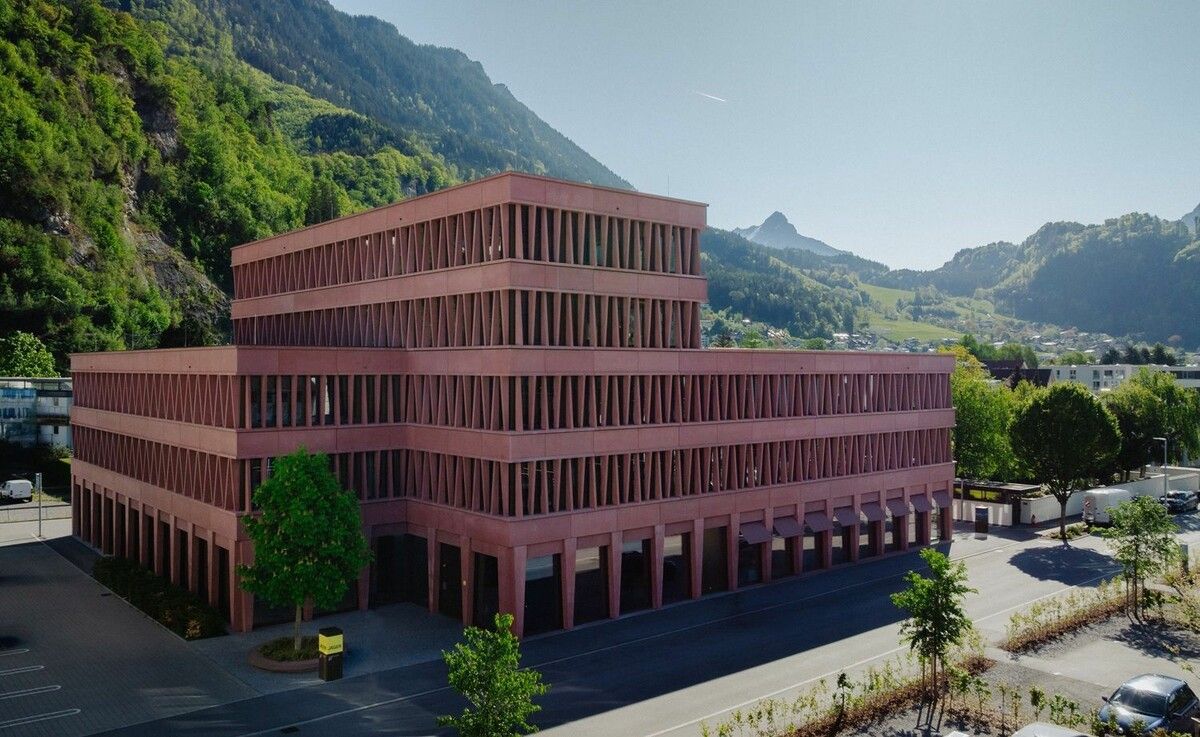 Die Firmenzentrale von Jäger Bau in Bludenz.⇒jäger bau (2)