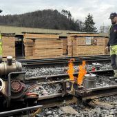 Frische Schienen für eine Strecke in die Zukunft