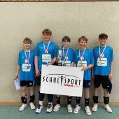 Schulsport auf hohem Niveau bei den Volleyball-Jungs