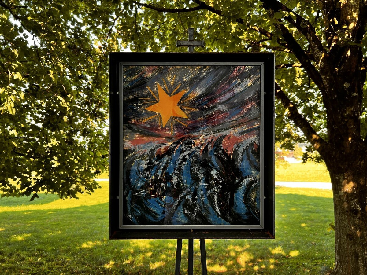 Die neue Broschüre begleitet Gerhard Winklers künstlerische Deutung des „Sterns des Meeres“.⇒vn/ama