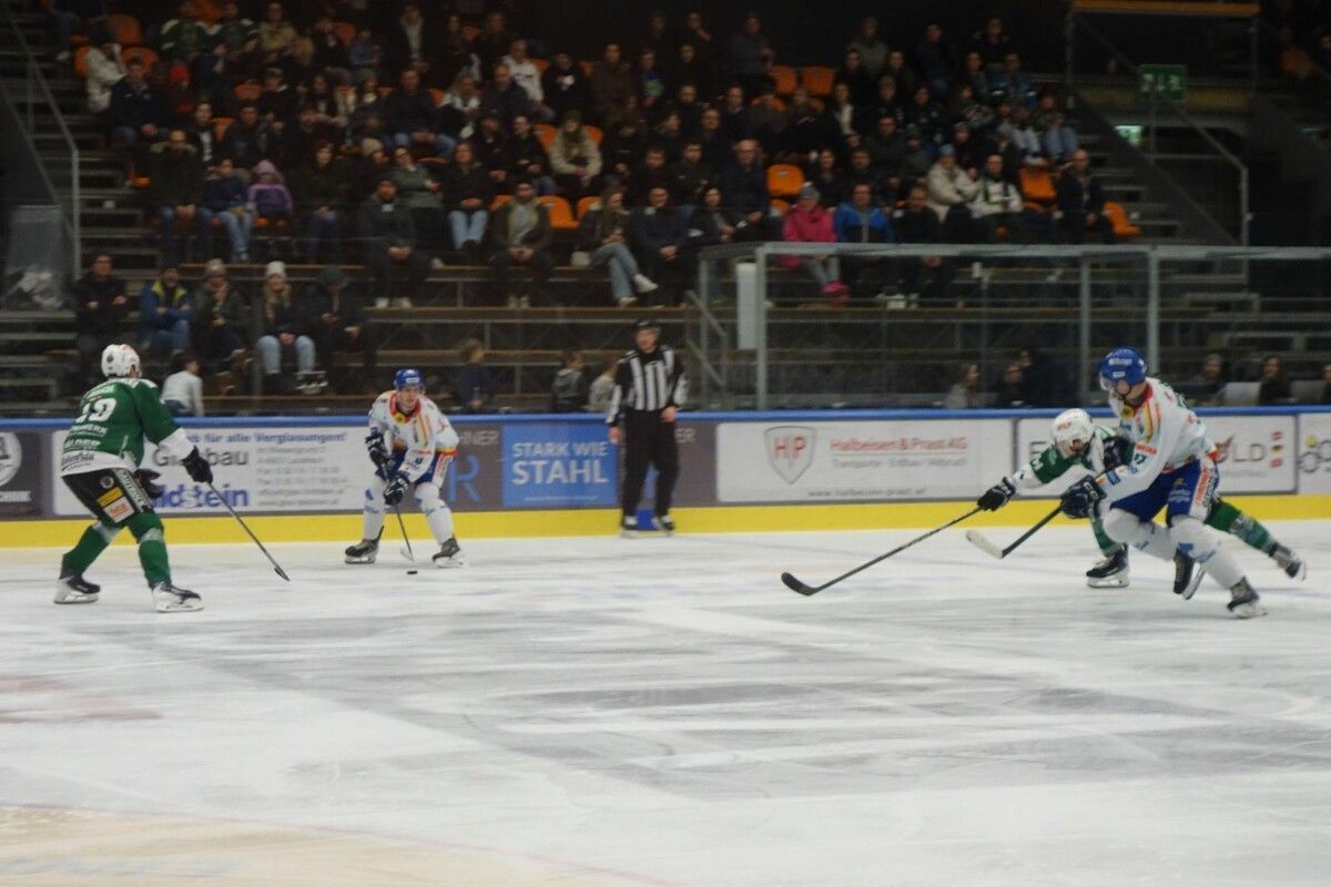 Die Wälder hatten im Pre-Play-off gegen Meran das Nachsehen.⇒siha