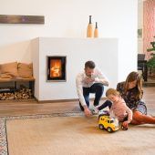 Kachelöfen sind energieeffizient und emissionsarm