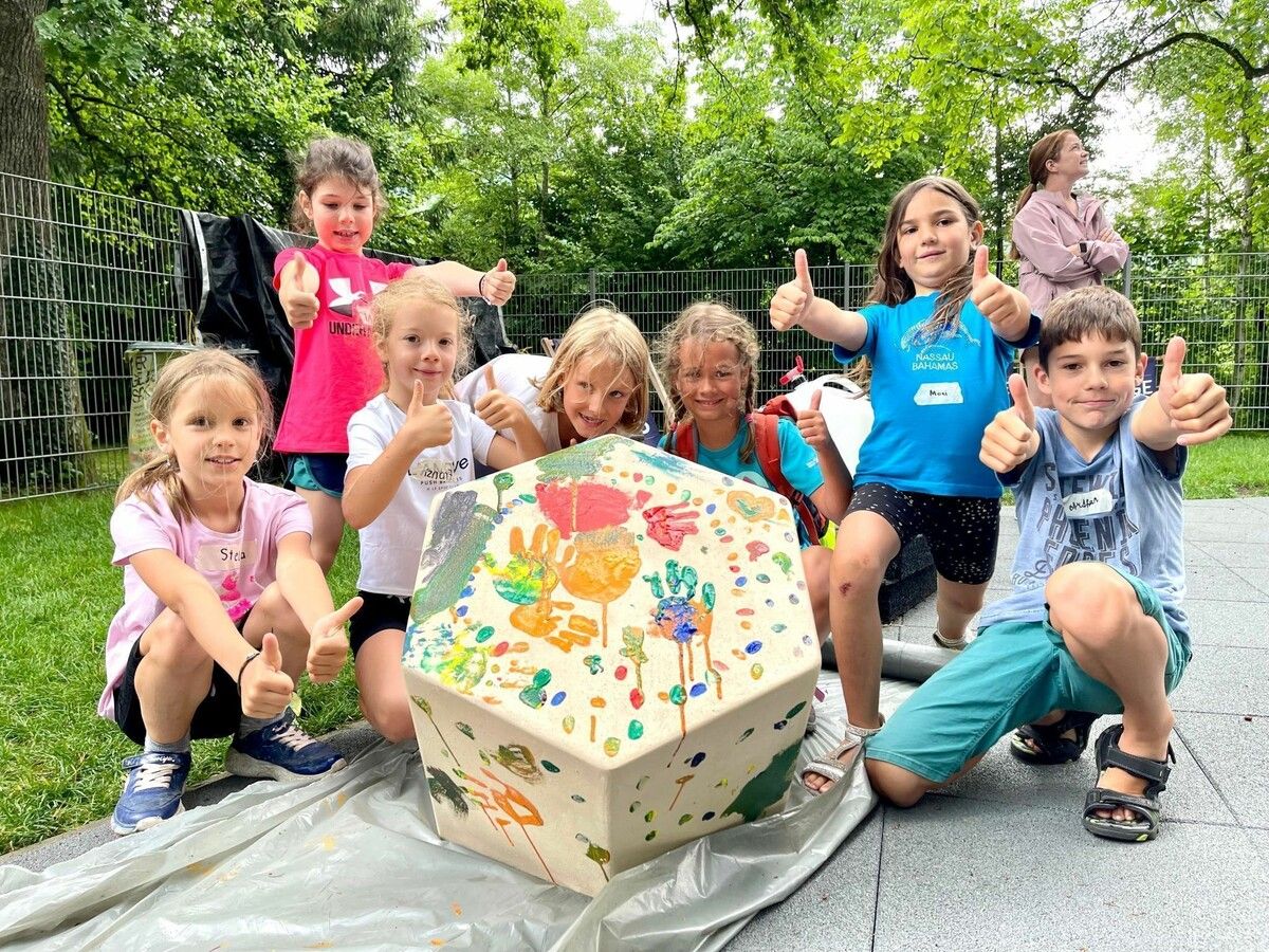 Ein Selbstverteidigungskurs für Kinder findet am Kids Buin statt. ⇒Kinderdorf