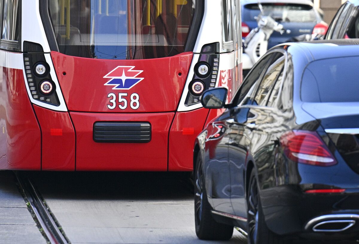 Eine Wiener Straßenbahn im Einsatz.⇒⇒apa/Symbolbild