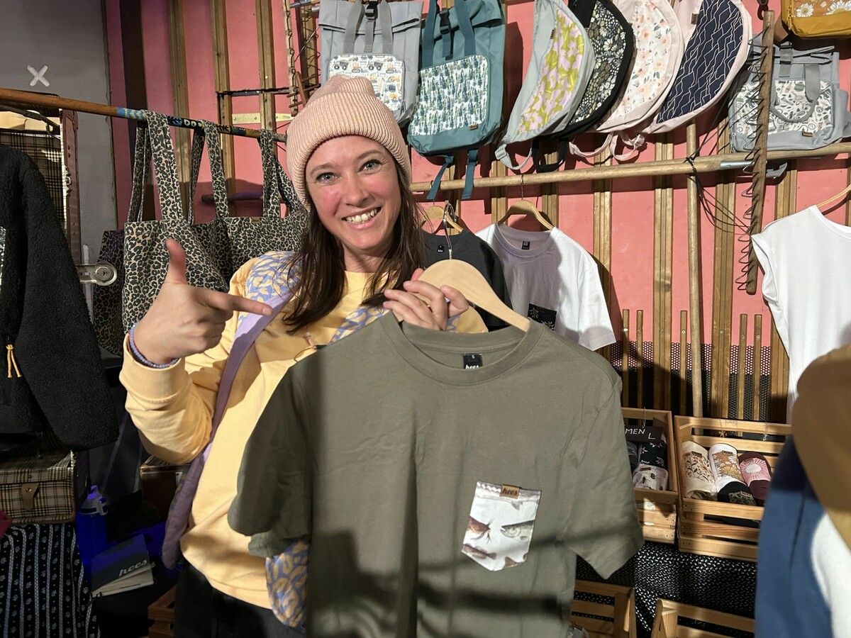 Eva Themel war natürlich mit “hees” auch vertreten.⇒stl