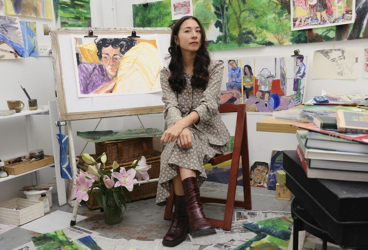 Eine Vorarlbergerin, die für die New York Times und den Guardian zeichnet