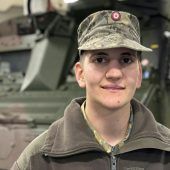 Eine Schlinserin stellt sich der ­Herausforderung Bundesheer