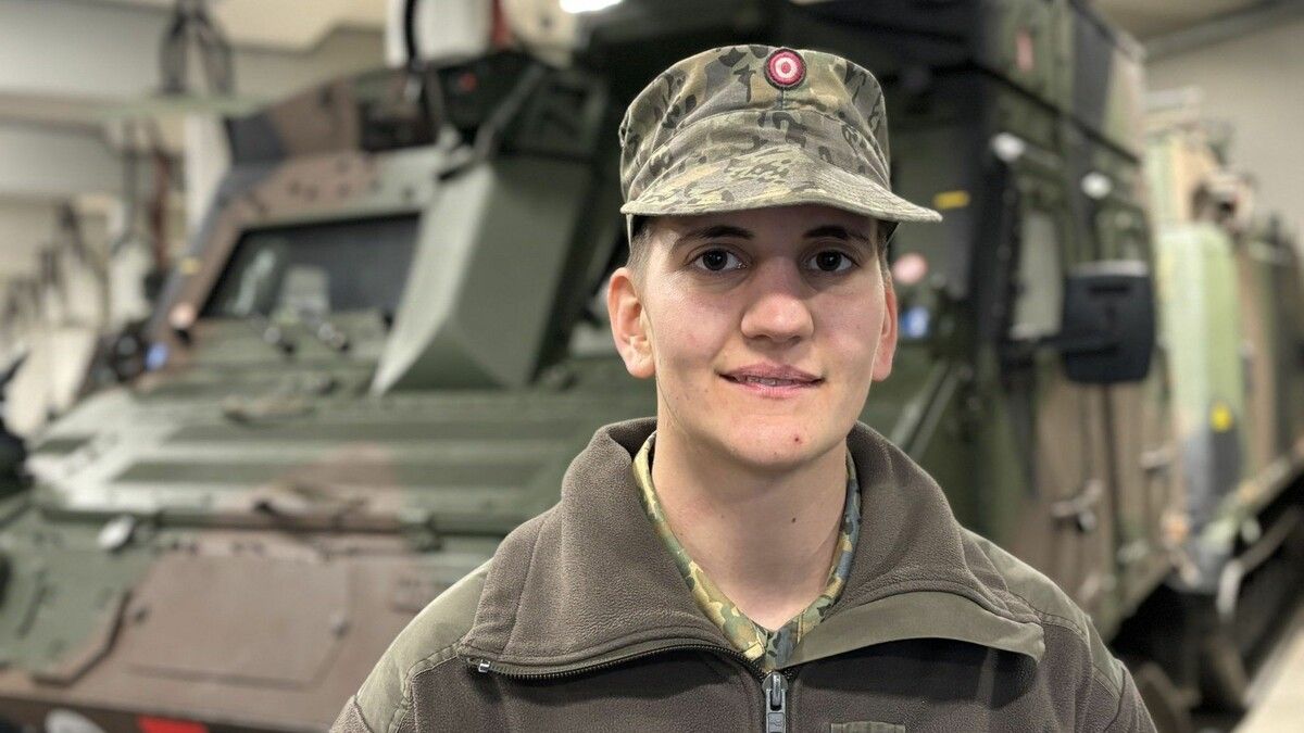 Eine Schlinserin stellt sich der ­Herausforderung Bundesheer