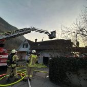 Dachstuhlbrand in H0henems
