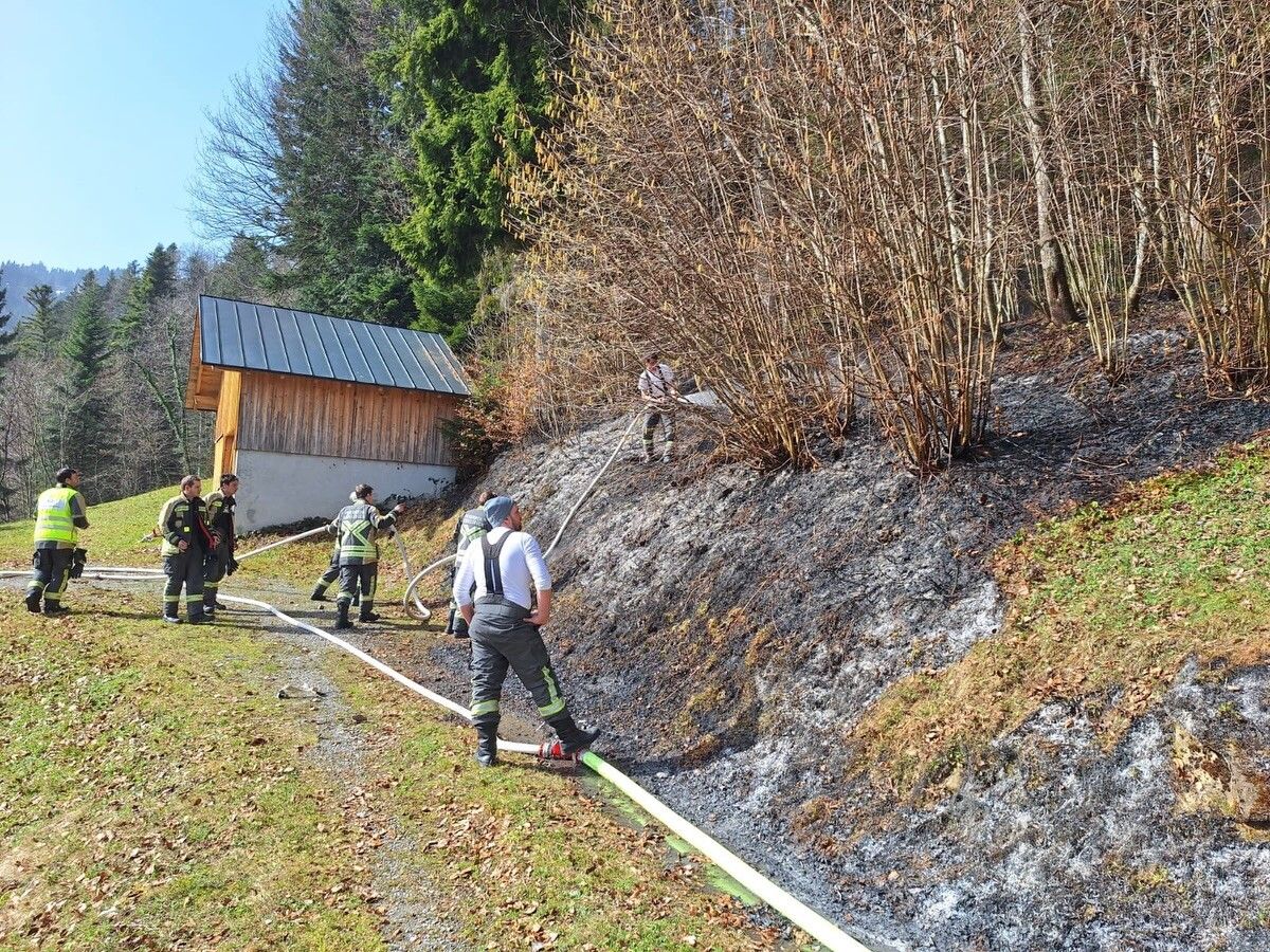 Waldbrand gelöscht