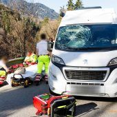 Von Wohnmobil erfasst