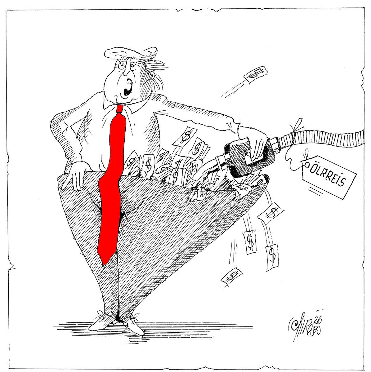 Der Kriegsgewinnler!