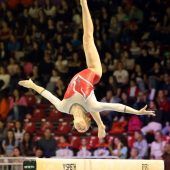 Am Podest angeklopft