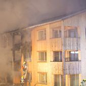Nach Brandstiftung sucht Gemeinde Au Notquartiere. »A10