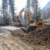 Zurück auf die sichere Spur: Radweg-Baustart nach Felssturz im Bregenzerwald. »A6