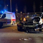 Kollision mit Motorradfahrer