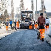 Der Countdown läuft: Strandbadbaustelle in Bregenz geht ins Finale. »A5