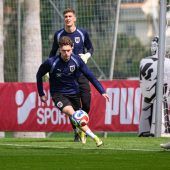 Wanner bei erstem Training von Teamdebüt