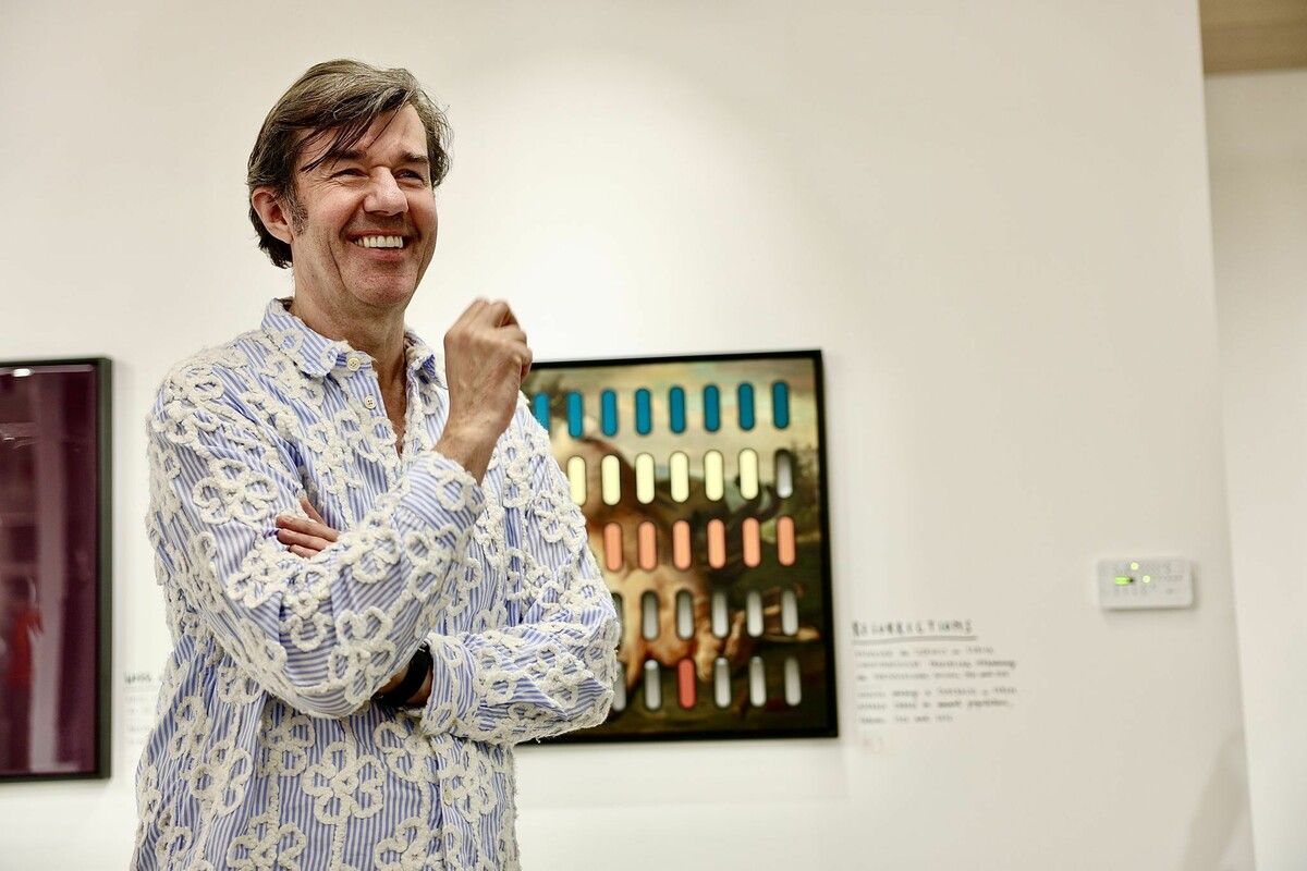 Für seine CD-Cover-Gestaltung erhielt Sagmeister bereits zwei Grammys.⇒Andreas Vaschauner