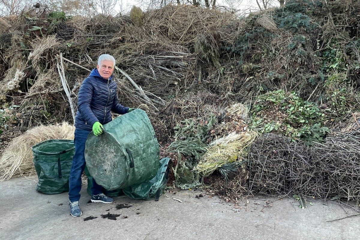 Gartenabfallsammelstelle Foracheck in Dornbirn wieder geöffnet – Grüngut wird gesammelt, verwertet und dem ökologischen Kreislauf zugeführt.⇒ Stadt
