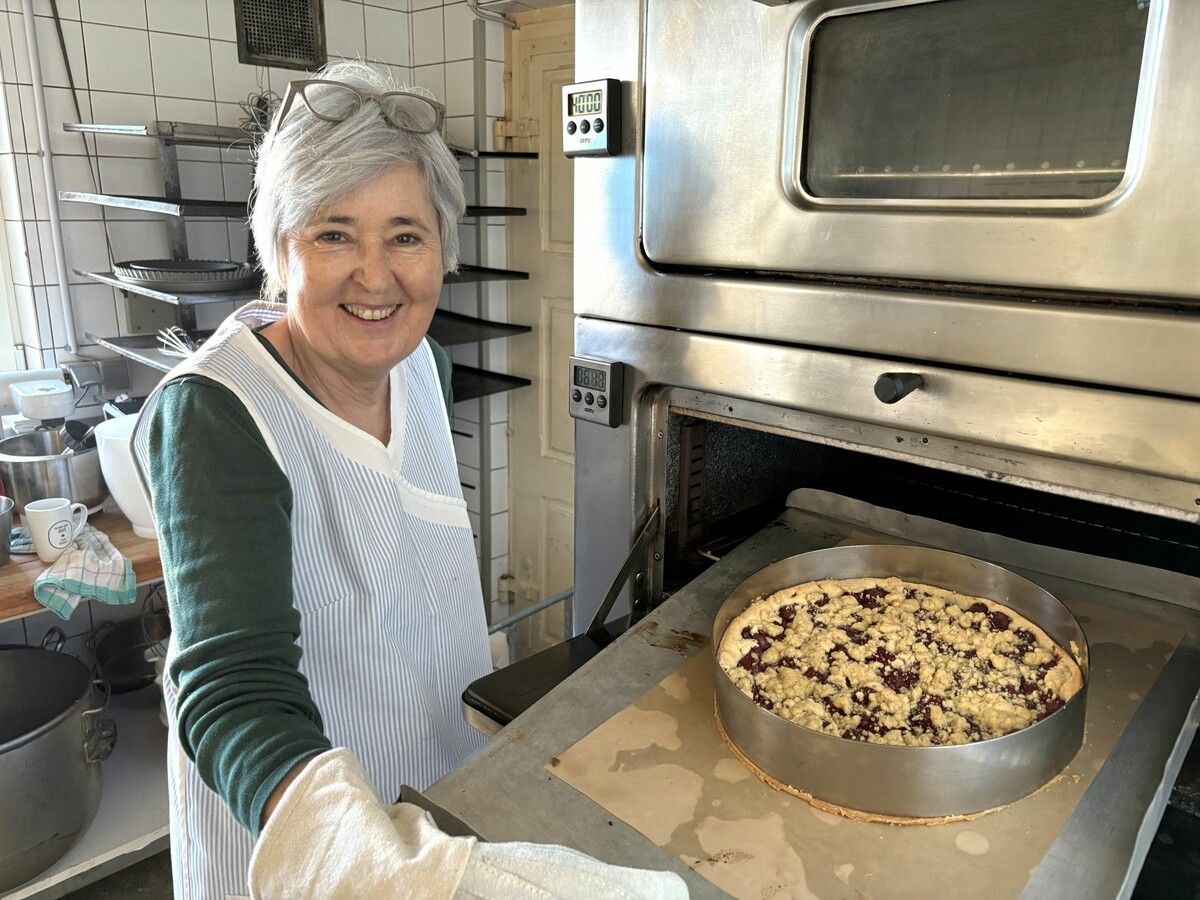 Gebacken wurde dieser Kuchen mit viel Leidenschaft. ⇒Franziska Eckert (3)