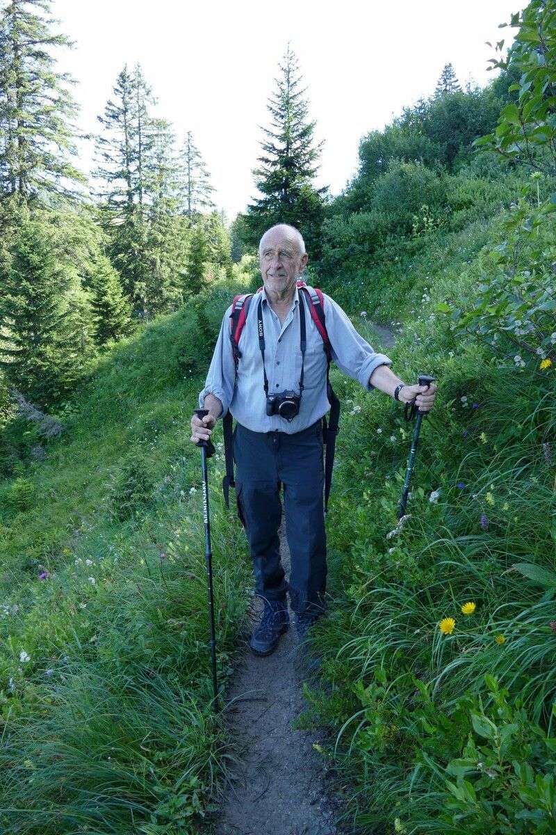 Gern wanderte Gerald Nosko im Ebnit. Dem Dorf fühlte er sich zeitlebens verbunden.