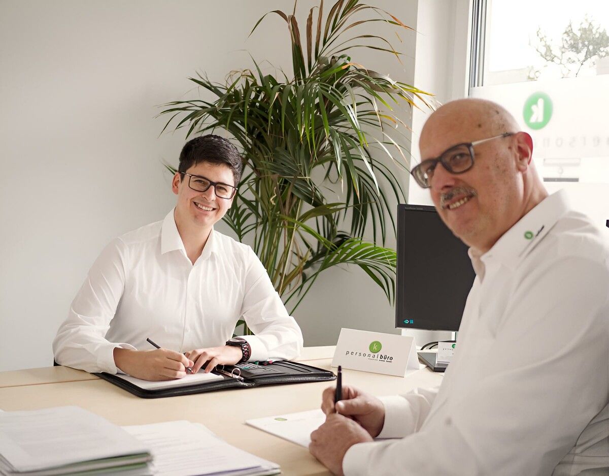Geschäftsführer Markus Kritzer (l.) und Firmengründer Manfred Kritzer. ⇒Marion Hofer