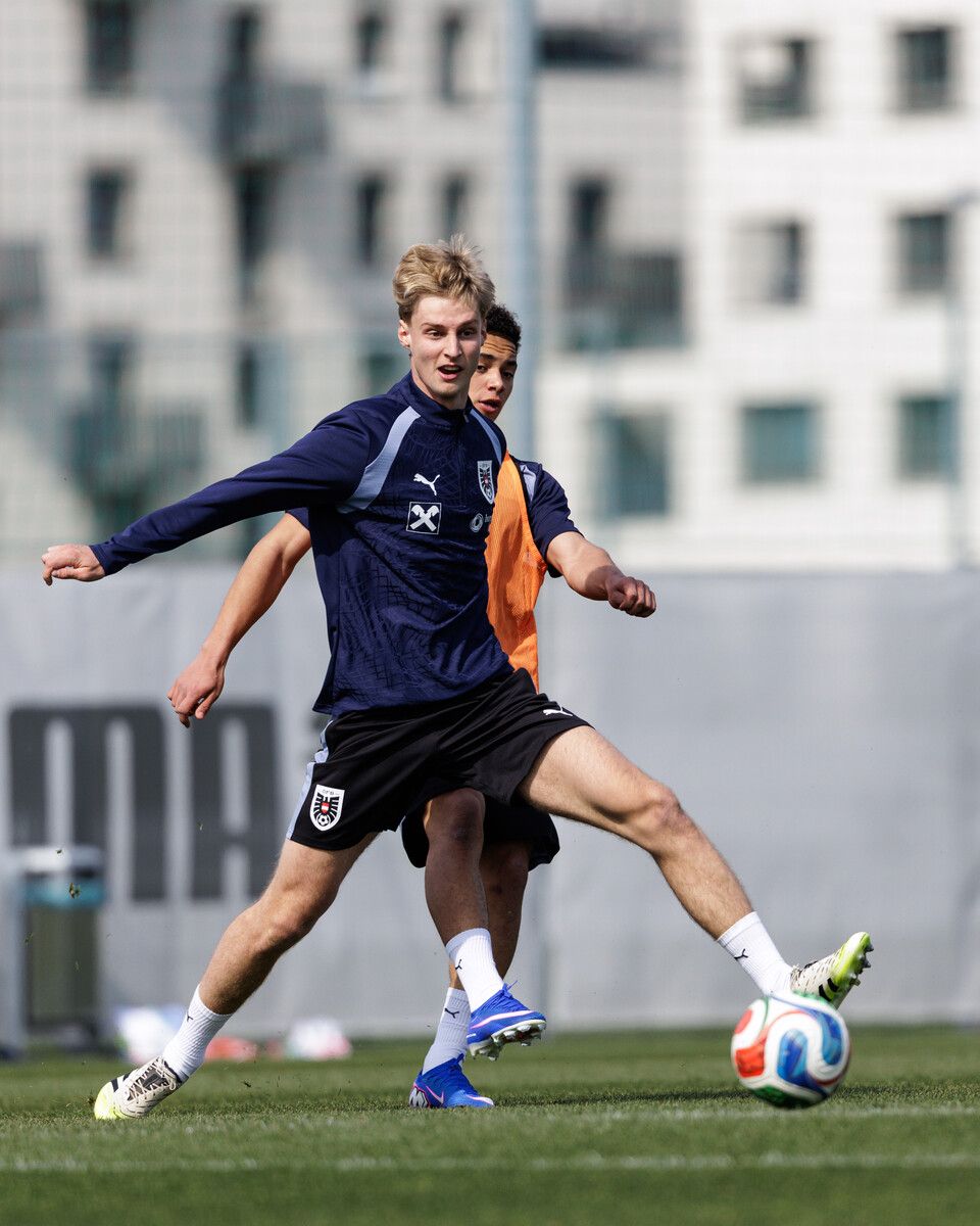 Gleich vom ersten Trainingstag weg legte sich Filip Milojevic mächtig ins Zeug.⇒gepa