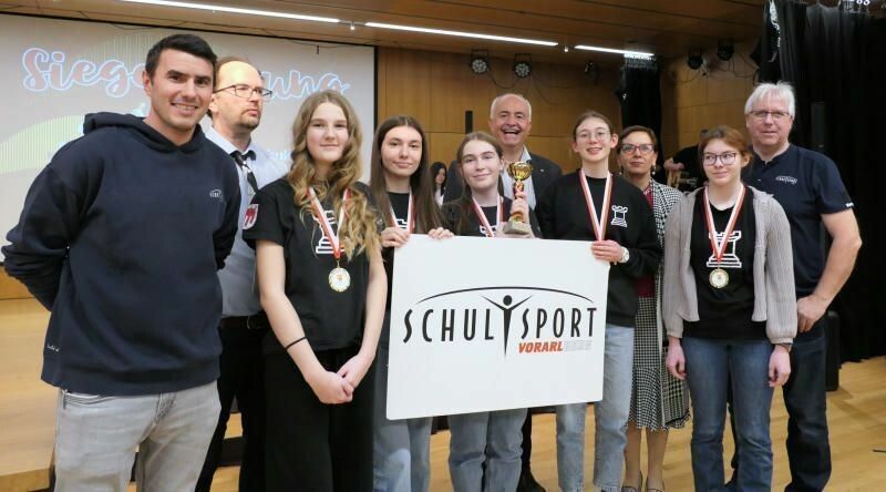 Gold für die MMS Götzis beim Heimturnier im Schulschach.