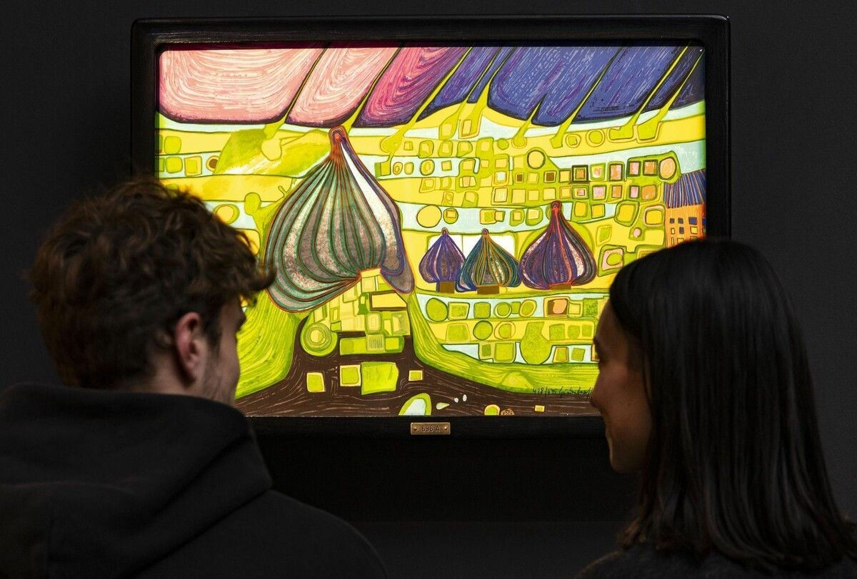 „Hundertwasser – Die Kunst der Vielfalt“ wird am Freitag, 27. März um 19 Uhr bei freiem Eintritt eröffnet. ⇒Christian Flemming