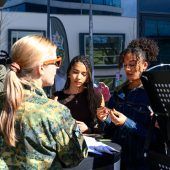 „Vielleicht werde ich Offizierin“