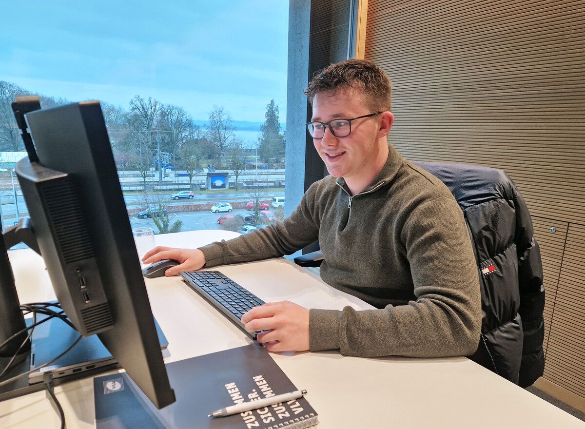 Joah Antretter: „Man erlebt jeden Tag sehr viele unterschiedliche und spannende Situationen.“⇒VLV