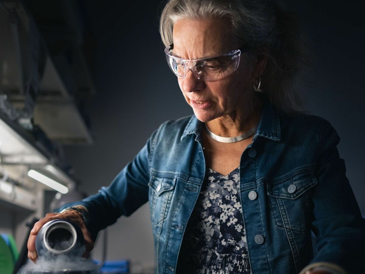 Karolin Luger bereitet die Arbeit als Forscherin viel Freude. ⇒www.vilcek.org (2)