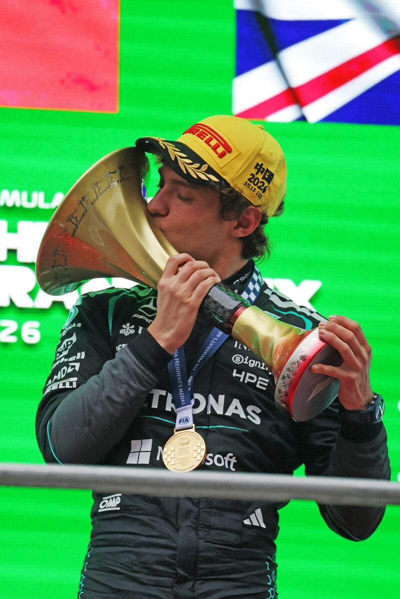 Kimi Antonelli ist der zweitjüngste Rennsieger in der Formel-1-Geschichte.⇒APA