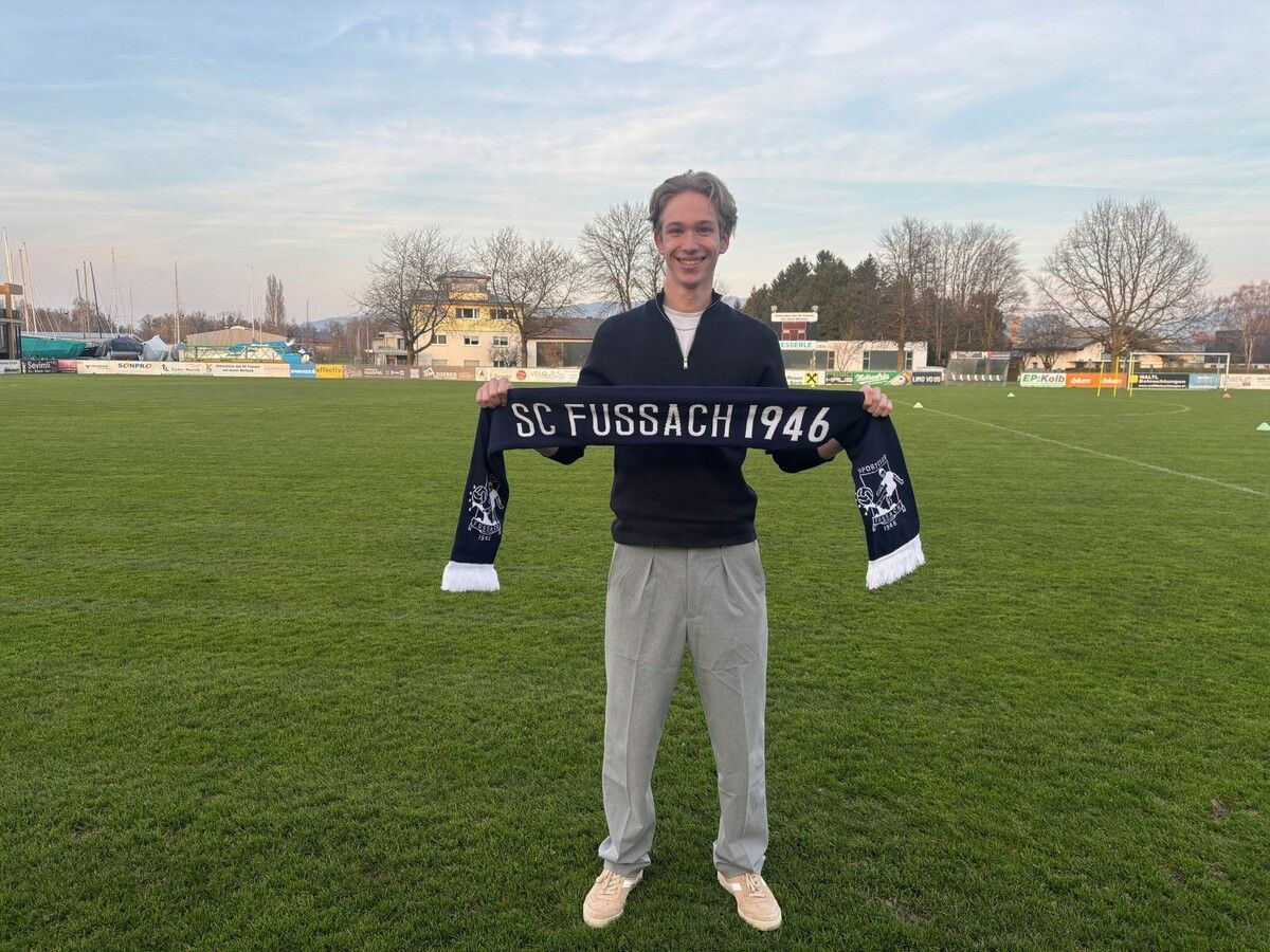 Luca Maccani wechselt im Sommer von Wolfurt nach Fußach. ⇒Thomas Knobel