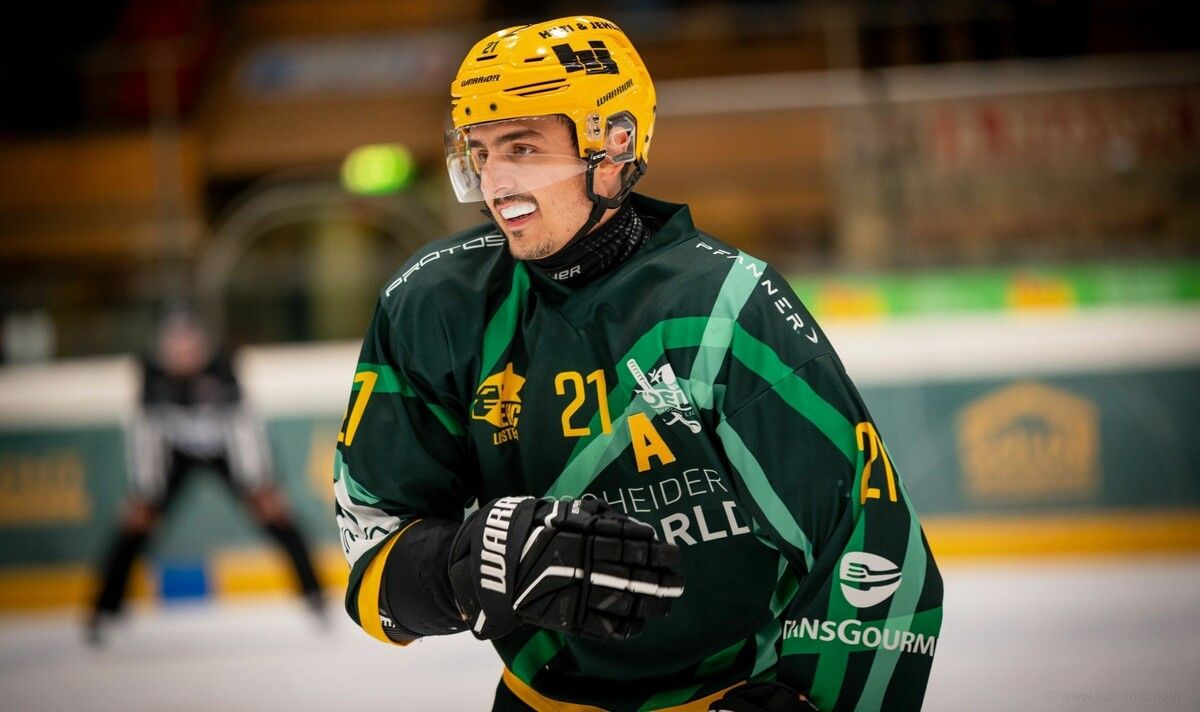 Lucas Haberl und das Team des EHC Lustenau sind bereit für den Showdown. ⇒EHC