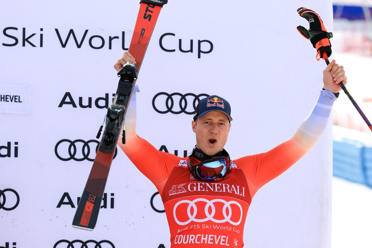 Marco Odermatt kam „kampflos“ zu seiner dritten kleinen Kristallkugel.⇒GEPA