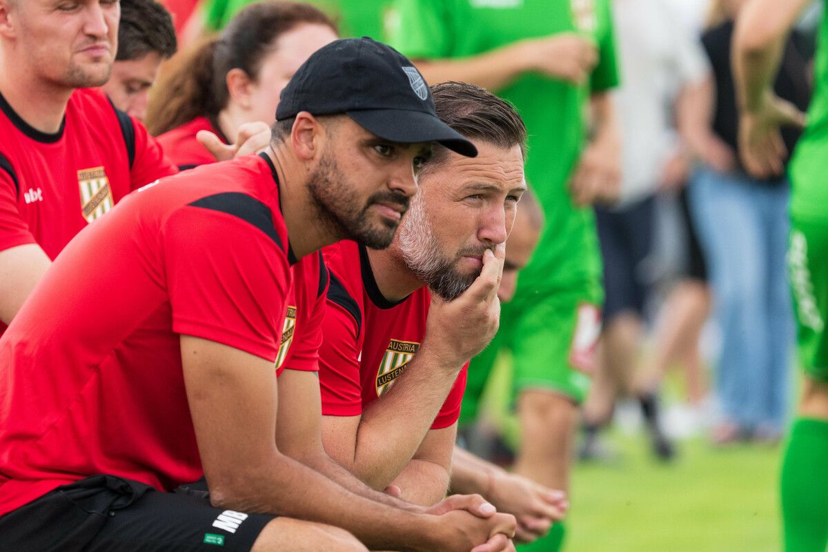Martin Brenner (l.) übernimmt zusammen mit Ivan Kristo ab Sommer das Traineramt in Lauterach. ⇒VN-Stiplovsek