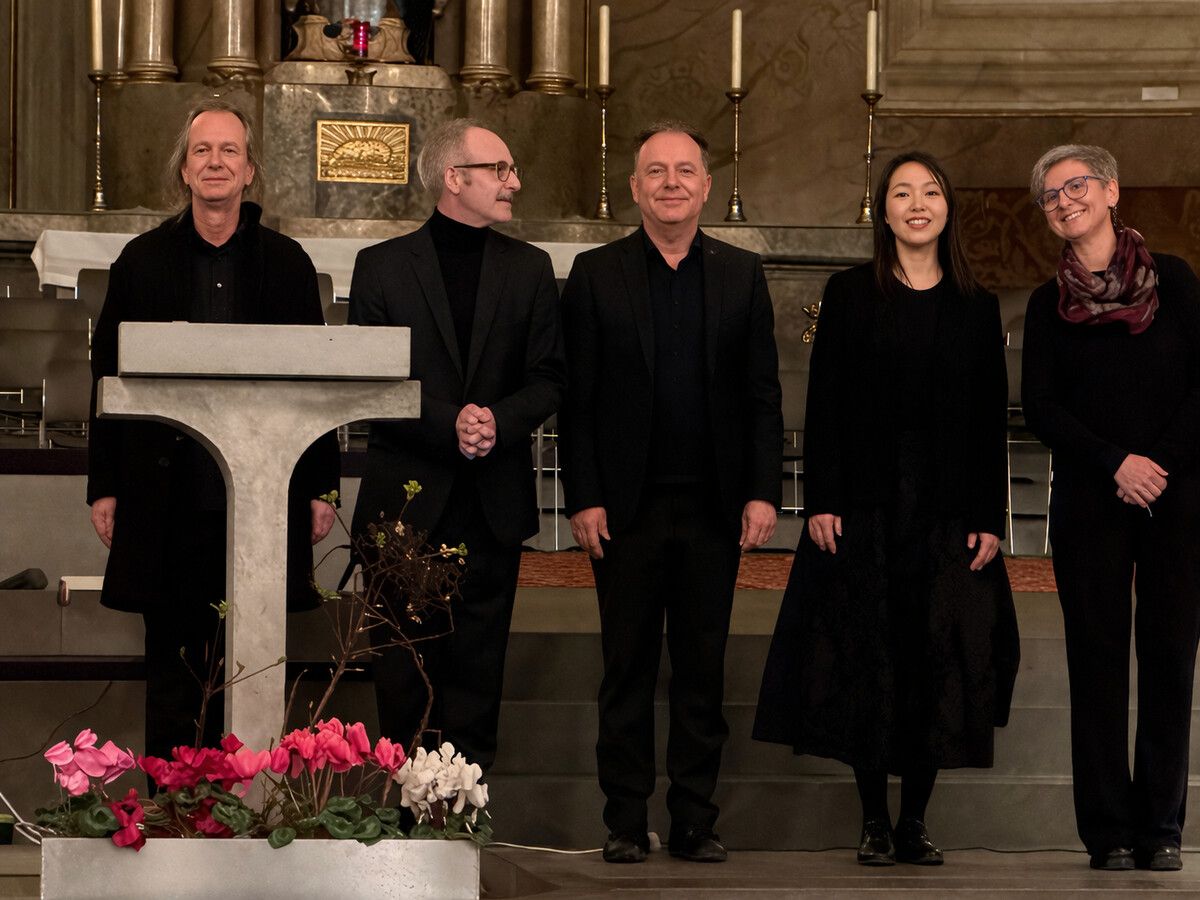 Michael Floredo, Jürgen Natter, Markus Lässer, Coco Lau und Isabella Fink (v.l.n.r.).⇒Maria Natter