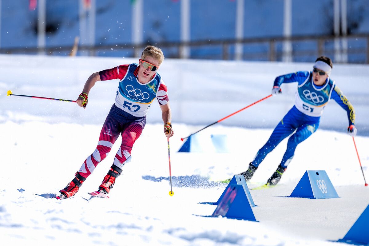 Mika Vermeulen konnte im Falun im Skiathlon den elften Platz holen. ⇒gepa