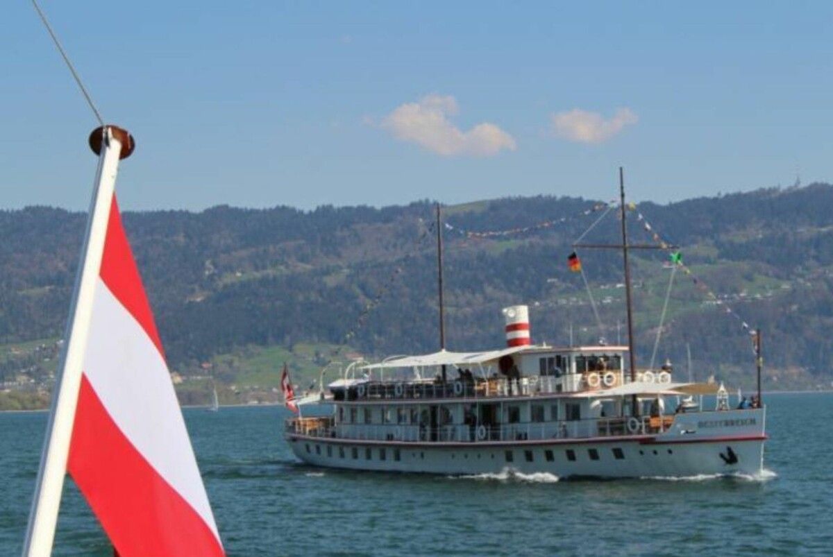 Mit einer Oster-Lunch-Fahrt startet die Oesterreich am Sonntag die Sommersaison der Historischen Schifffahrt Bodensee. ⇒stp