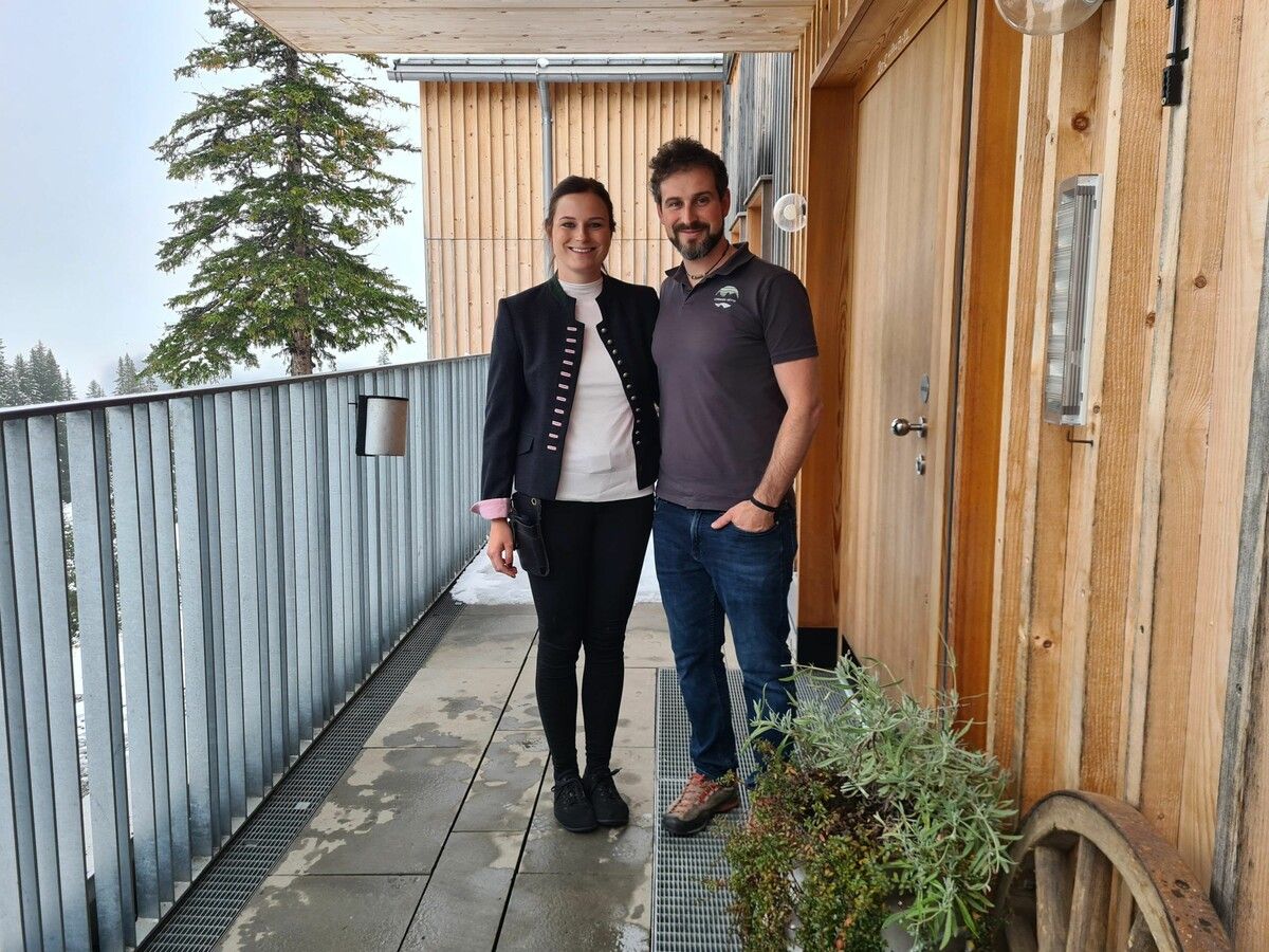 Nadja und Stefan Köberle führen die Lindauer Hütte. ⇒VN/JUN (3)