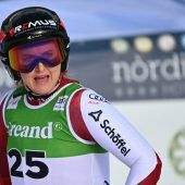 Ortlieb mit bestem Super G-Ergebnis