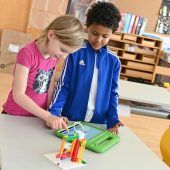 Lego-Workshop an Feldkircher Volksschulen: MINT zum Angreifen