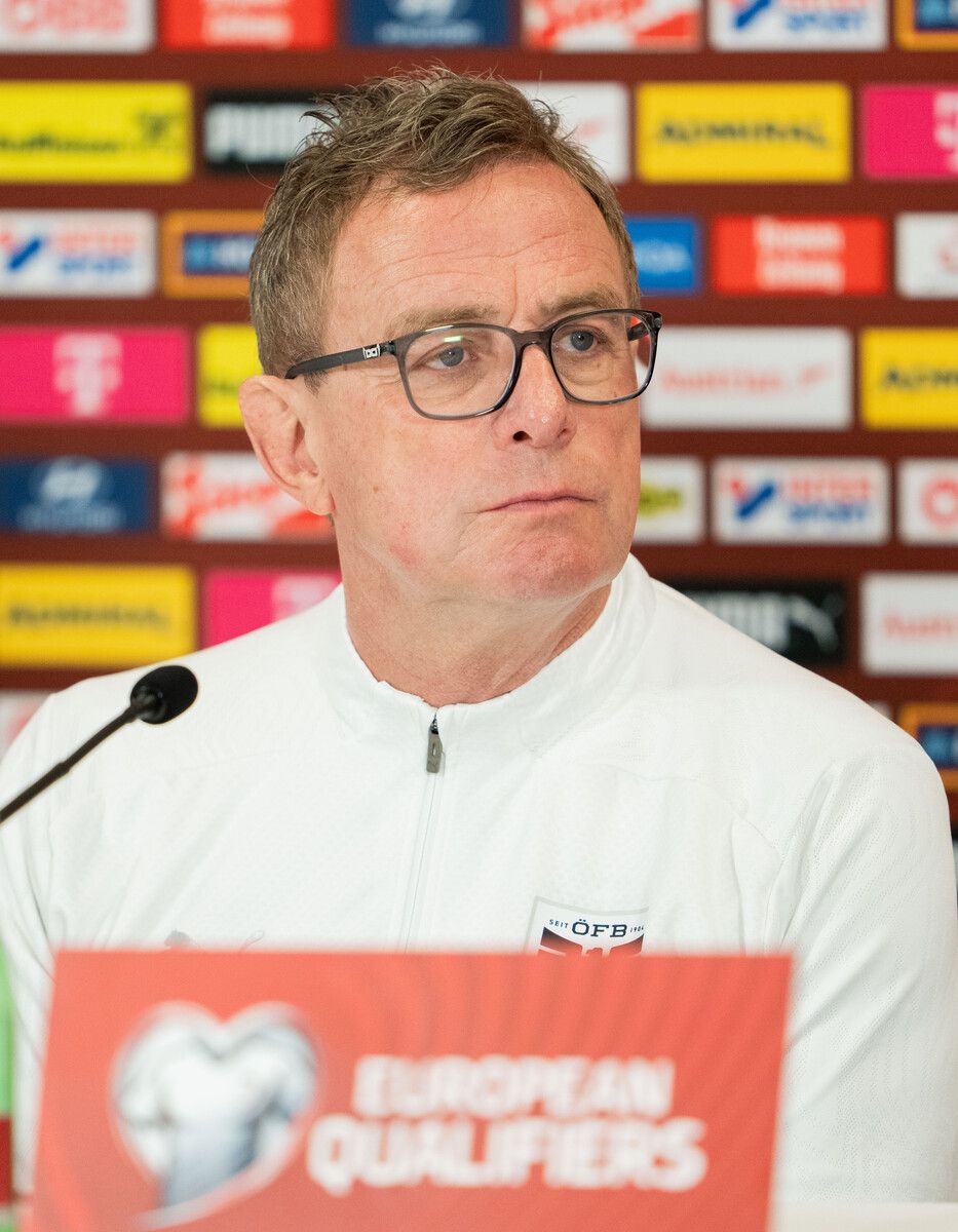 ÖFB-Teamchef Ralf Rangnick hat die WM-Vorbereitung fest im Blick.⇒apa