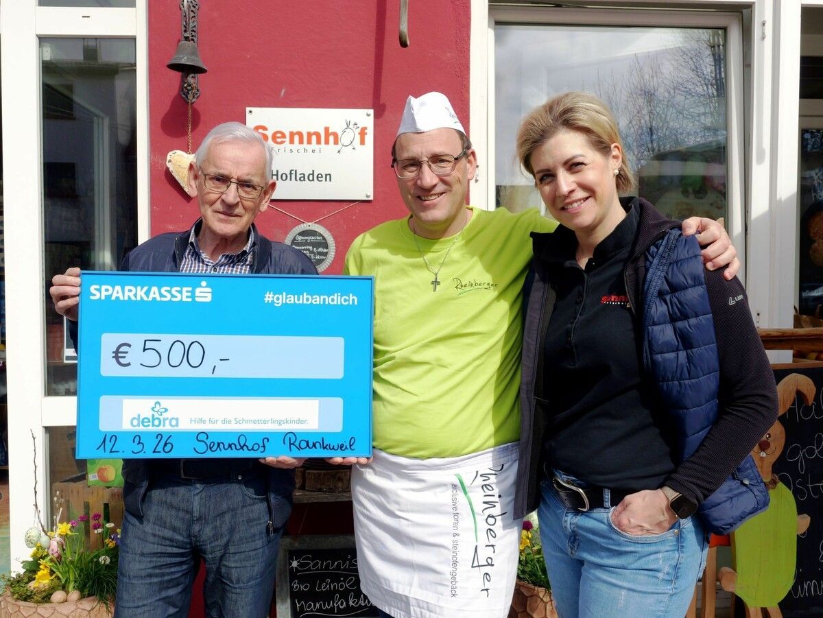 Quadro Ernst, Peter Rheinberger und Sabine Kasper stehen für Engagement und Regionalität.⇒Henning Heilmann