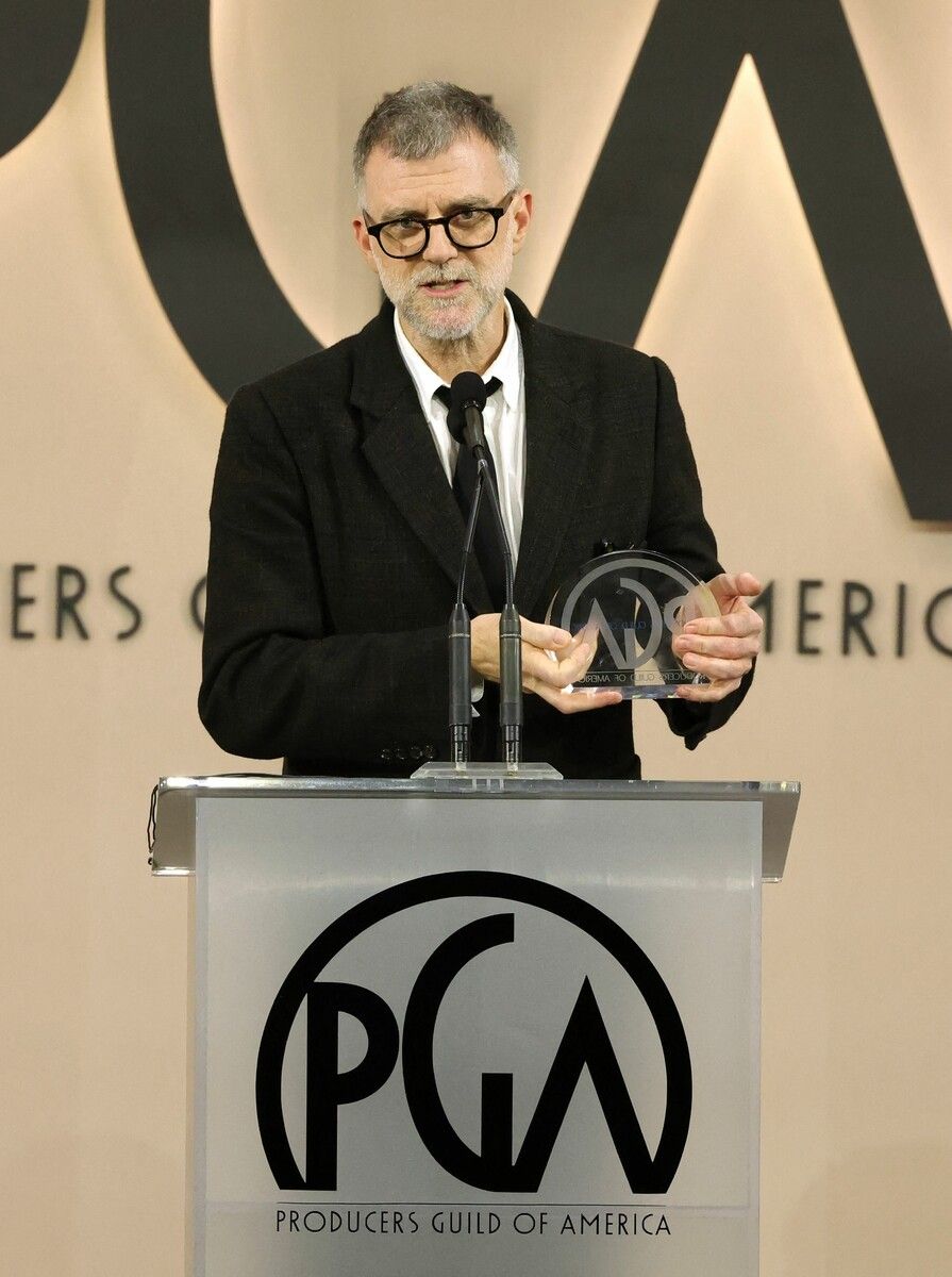 Regisseur Paul Thomas Anderson nahm den Hauptpreis für den Polithriller engegen. ⇒afp